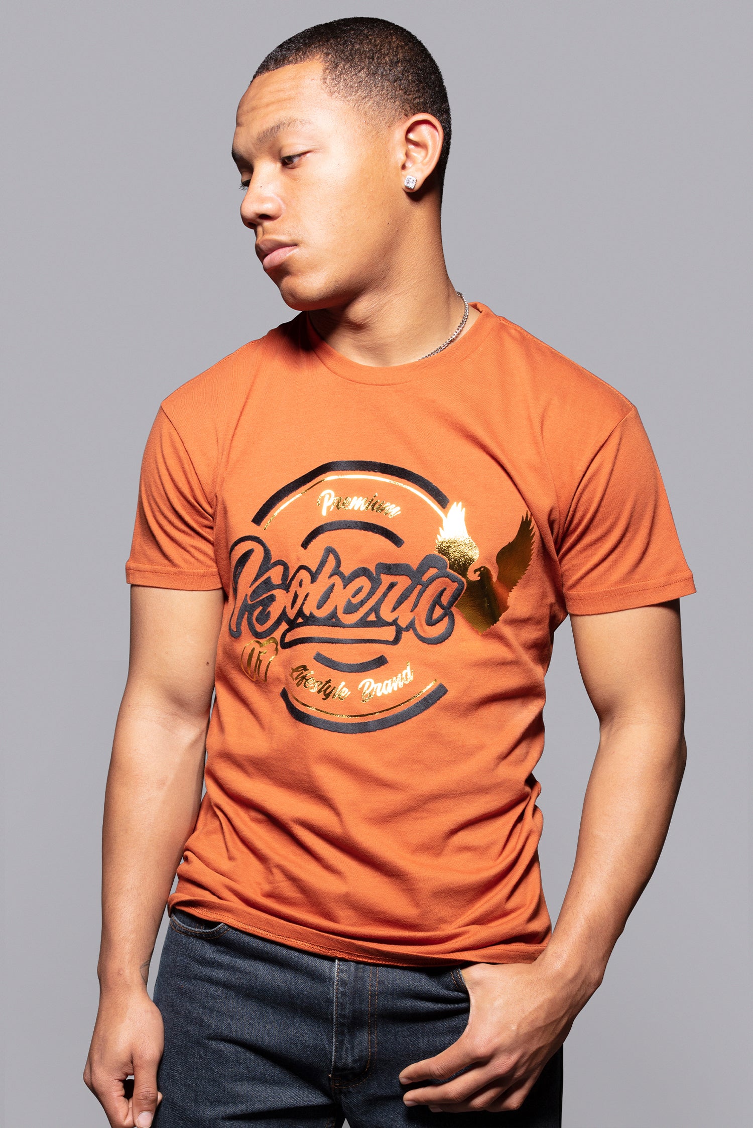 【OGARP】ORIGINAL EAGLE PIGMENT TEE TOP - OGARP