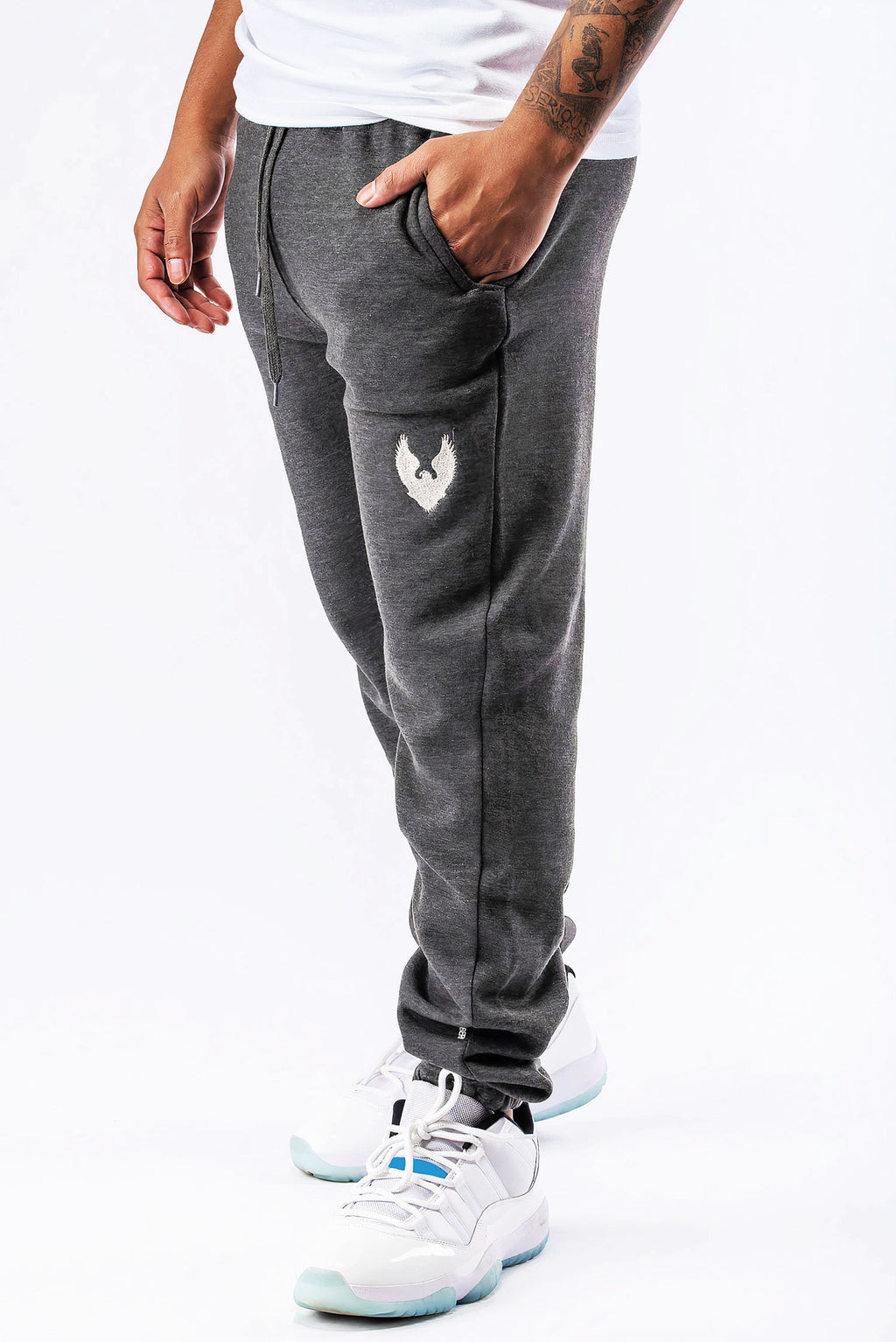 Asics Mens Knit Jogger Pants XL (37X30) Gray Reflective